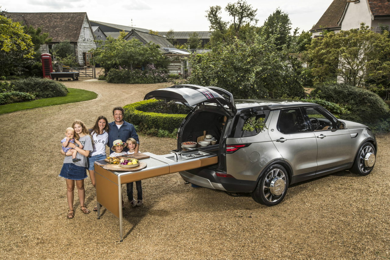 Land Rover Build Jamie Oliver S Dream Kitchen On The Go Farnell Land Rover Build Jamie Oliver S Dream Kitchen On The Go