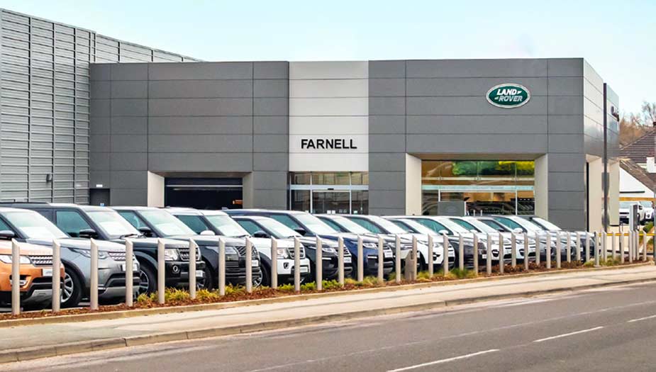 Farnell Land Rover Guiseley New and Used Land Rover Retailers in